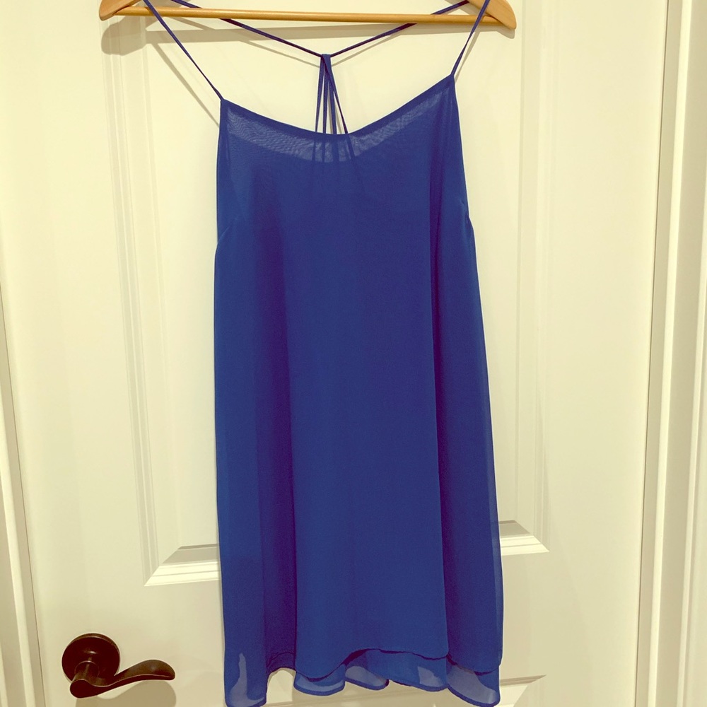 Royal blue Top Shop dress